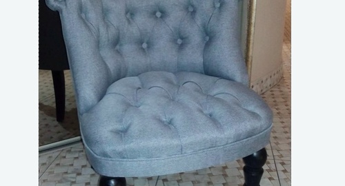 Обшивка стула на дому. Бирюлёво Западное