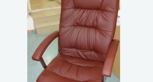 Обтяжка офисного кресла. Бирюлёво Западное